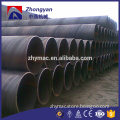 400mm diameter sch40 api 5l x52 ssaw spiral welded steel pipe for dump tube